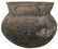 6 1/4" D. Punctate Bowl with Arcade Rim. MO. Solid