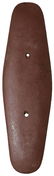 7" Gorget. Pettis Co, MO. Red Bauxite. Jackson G9+