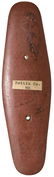 7" Gorget. Pettis Co, MO. Red Bauxite. Jackson G9+ - 2