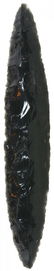 9 3/8" Bi-Pointed Obsidian Blade. Lake Co, OR. Ex-Guy - 2