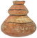 Four Pottery Bottles and Bowls. A variety. 2 3/4"-4 - 2