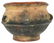 Four Pottery Bottles and Bowls. A variety. 2 3/4"-4 - 4