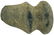 5 7/8" Full Groove Axe. Elkhart Co, IN. Barbed - 2