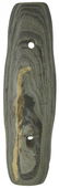 4 3/8" Hopewell Expanded Center Gorget. Davis G10