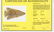 3 3/8" Lost Lake. KY. Davis G8 COA. Boyle Chert. - 3