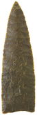3" Plainview. McIntosh Co, OK. Ouachita Quartzite. - 2