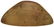 3 3/16" Keeled Boatstone. AR. Graceful, undrilled - 2