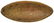 3 3/16" Keeled Boatstone. AR. Graceful, undrilled - 3
