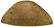 3 3/16" Keeled Boatstone. AR. Graceful, undrilled - 4