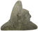 8 1/8" Taino Three Pointer Effigy Stone. Hispaniola.