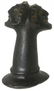 9 1/4" Taino Effigy Pestle. Hispaniola. Dual heads - 4