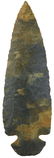 4 1/2" Dovetail. West TN. Nodular Flint. Ex- Worley