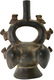 8 1/4" H. Stirrup Vessel. Chimu. Peru. Crca 1200 AD.