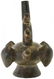 8 1/4" H. Stirrup Vessel. Chimu. Peru. Crca 1200 AD. - 2