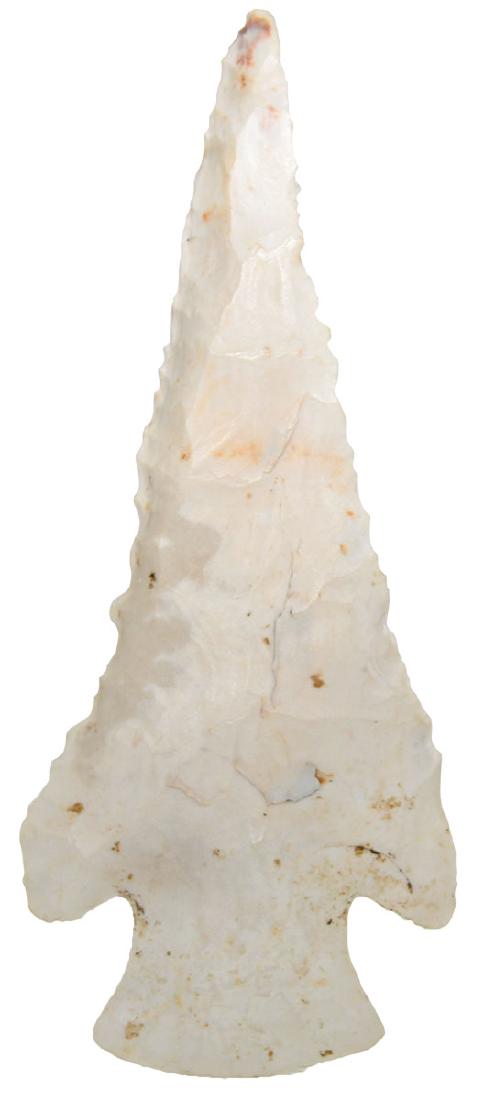 4 1/8" Hardin.  Jackson Co, IL.  Vivid white (1 of 2)