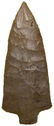 3 3/8" Cottaco Creek. TN. Dover Chert. Thin, G10 - 2