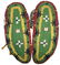 7 3/8" Women's Moccasins. Fully beaded. Earl Townsend - 2
