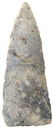 3 3/8" Adena Blade. Knox Co, OH. Thin. Coshocton.