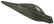 5 3/8" Slate Lizard. OH. Nice form. Well polished. - 3