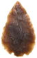 2 5/8" Base Tang Knife. Bandera Co, TX. Rogers COA.