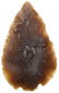 2 5/8" Base Tang Knife. Bandera Co, TX. Rogers COA. - 2