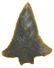 1 3/8" Fox Valley. IL. Gray flint. Thin, well made.