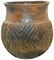 5 5/8" H. Caddo Jar. AR. "Cowhide" finish with - 2