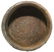 5 5/8" H. Caddo Jar. AR. "Cowhide" finish with - 4