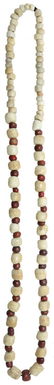 23" Strand of very old Glass Trade Beads. Large white