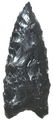 2 5/8" Blackrock Concave Clovis. Davis G9 COA. - 2