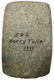 3 1/8" Hardstone Square Back Adz. Earl Townsend