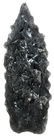 3" Stockton. Tulare Co, CA. Obsidian. Classic