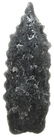 3" Stockton. Tulare Co, CA. Obsidian. Classic - 2