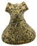 2 1/2" Bust Birdstone. MI. Nice old example with back - 4