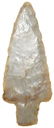 4 3/8" Adena Robbins. Champaign Co, OH. Chalcedony. - 2
