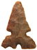1" Cahokia Point. From Clem Caldwell's Cahokia Points.