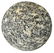 3" Gameball. Large and well made. Black and white - 2