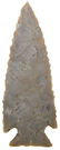 2 13/16" Ensor. Rogers COA. Mills Co, TX. Thin, G10.