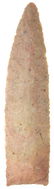 4 1/16" Darl Blade. Perino COA. Colorado Co, TX.