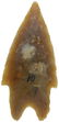 2 7/8" Perdernales. TX. Glossy material with white - 2