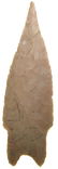 Large, well made Pedernales. 3 13/16". Uvalde Co,