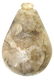 2" Crystal Quartz Plummet. Provenance unknown. Clear