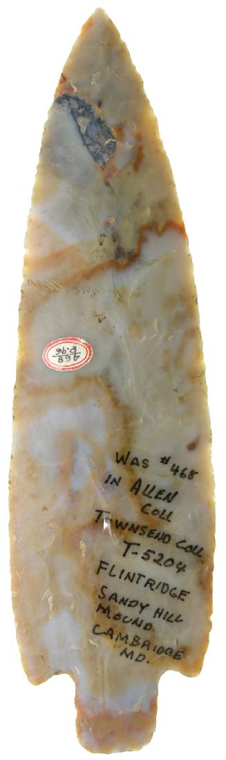 7 3/8" Robbins Adena.  Cambridge, MD.  Ex-Earl (1 of 3)