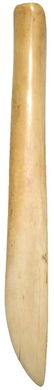 8 3/16" Polished Animal Bone Dagger. Historic ,