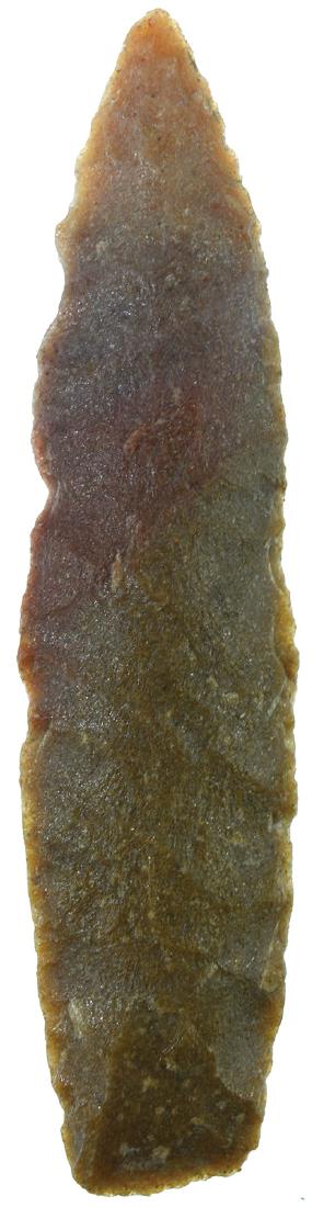 3 1/4" Agate Basin.  CO.  Spanish Diggings Quartzite. (1 of 3)