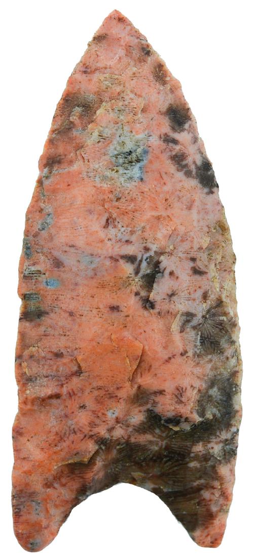 2 3/16" Clovis.  GA.  Colorful.  Ex-Ed Vaught, Tom (1 of 3)