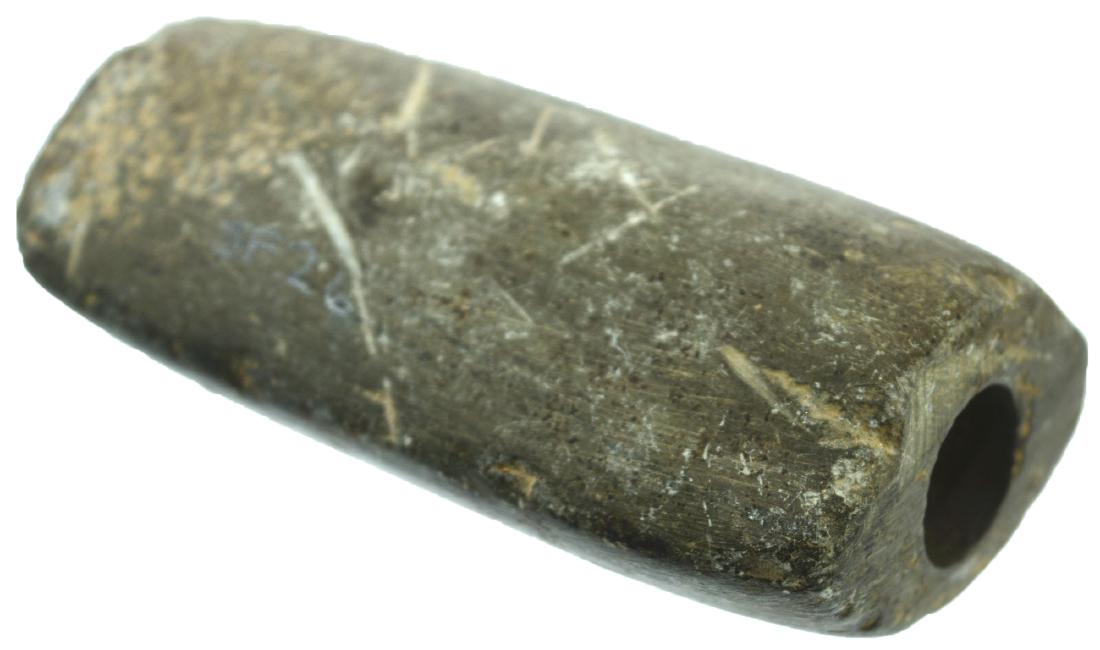 3 5/8" Slate Preform Bannerstone.  Carroll Co, IN. (1 of 4)