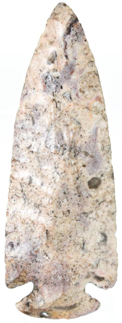 4 1/16" Dovetail.  IN.  Nicely stained, good patina. (1 of 2)