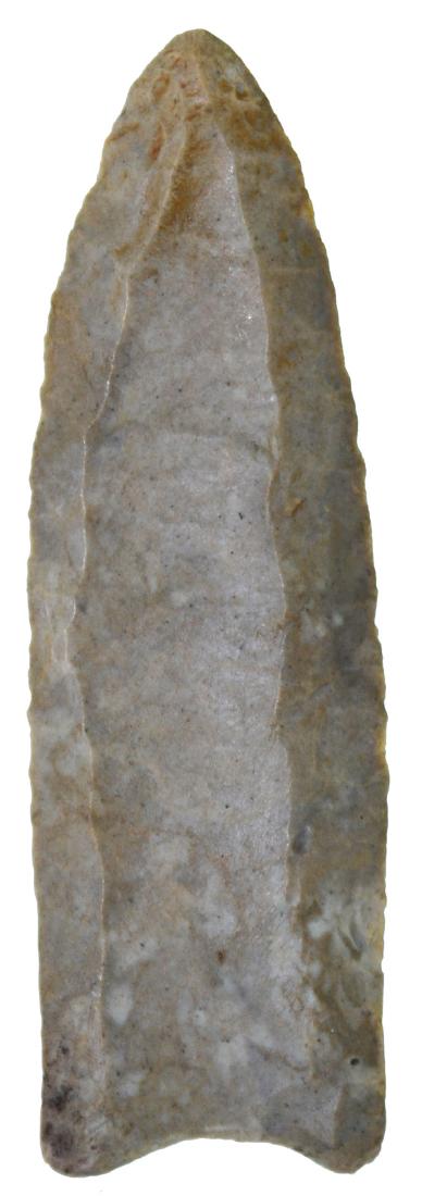 3" Clovis.  Fluted to the tip on front side.  Davis G10 (1 of 3)