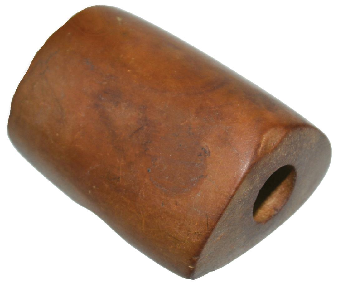 2 1/8" Claystone Hump  Bannerstone.  Davidson Co, TN. (1 of 3)